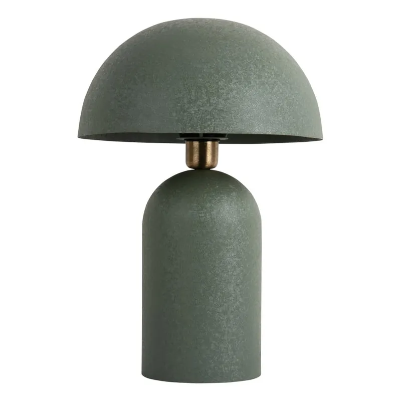 Oferta limitowana Zielona lampa stołowa z metalowym kloszem (wysokość 43 cm) Boaz – Leitmotiv Bonami