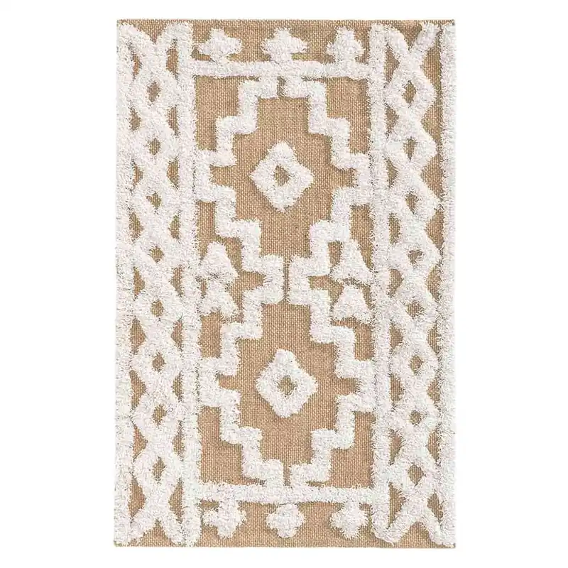 Beżowy dywan z mieszanki juty 60x90 cm Medine – douceur d‘intérieur Bonami Okazja
