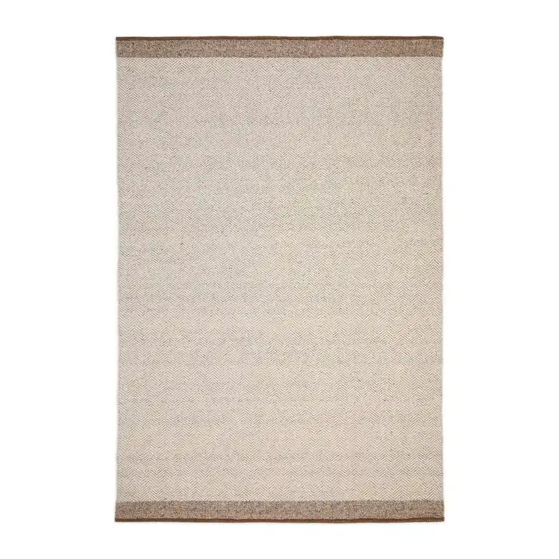 Beżowy wełniany dwustronny dywan tkany ręcznie 160x230 cm Nifelia – Kave Home Bonami Tylko do końca tygodnia