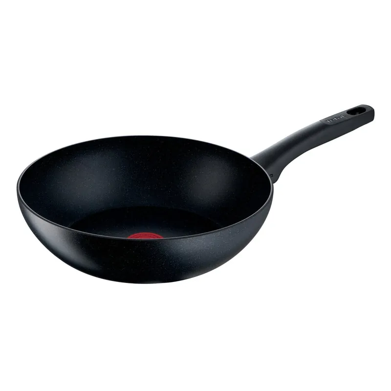 Patelnia aluminiowa wok z powłoką nieprzywierającą ø 28 cm Black stone G2811972 – Tefal Bonami Tylko dziś