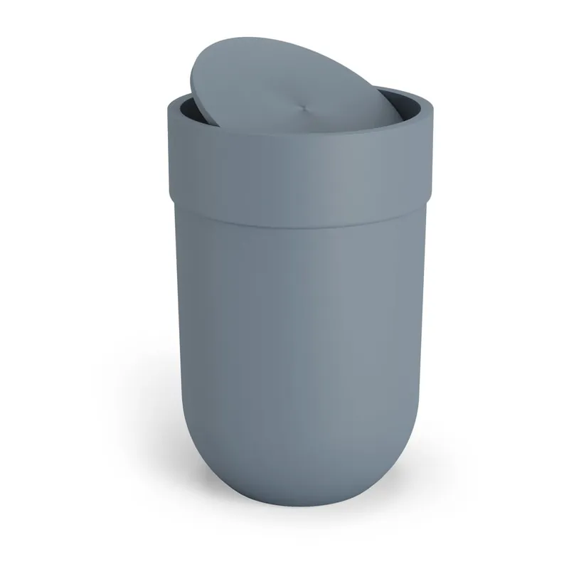 Niebieski plastikowy kosz na śmieci 6 l Touch – Umbra Bonami Ograniczona ilość
