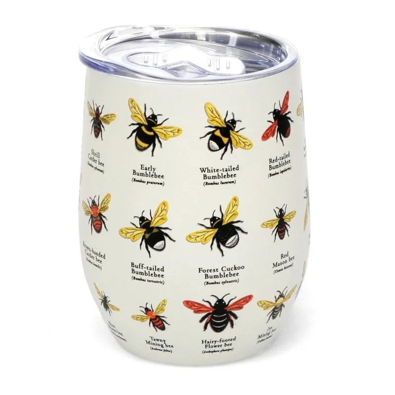 Bezpieczne zakupy Kubek podróżny 350 ml Garden Bees – Rex London Bonami
