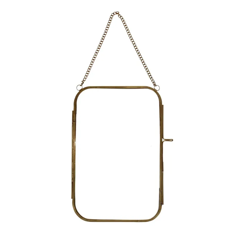 Bezpieczna płatność Metalowa ramka ścienna w kolorze złota 14x20 cm – Rex London Bonami