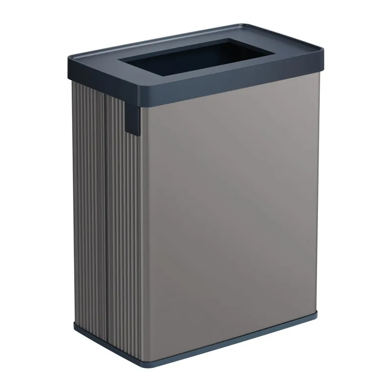 Tylko dziś Szary kosz na śmieci do segregacji odpadów z plastiku z recyklingu 54 l Verto Recycle – Curver Bonami