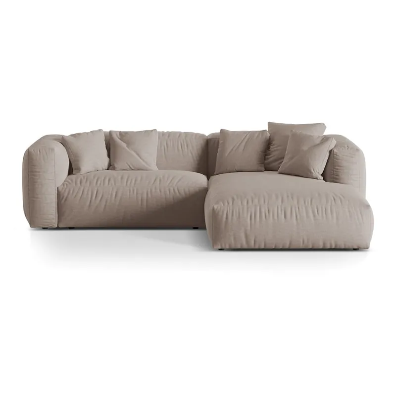 Beżowy narożnik modułowy (prawostronny) Martina – Micadoni Home Bonami Do wyczerpania zapasów