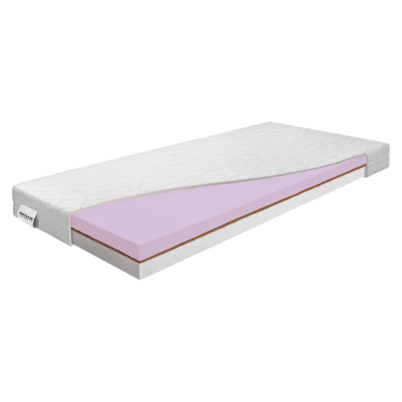 Twardy/średnio twardy piankowy materac dziecięcy dwustronny 80x200 cm Coco Dreamer – BENAB Bonami Bestseller