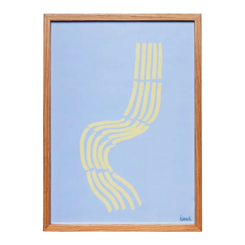 Obraz 32x44 cm Hello – Hübsch Bonami Ostatnia szansa