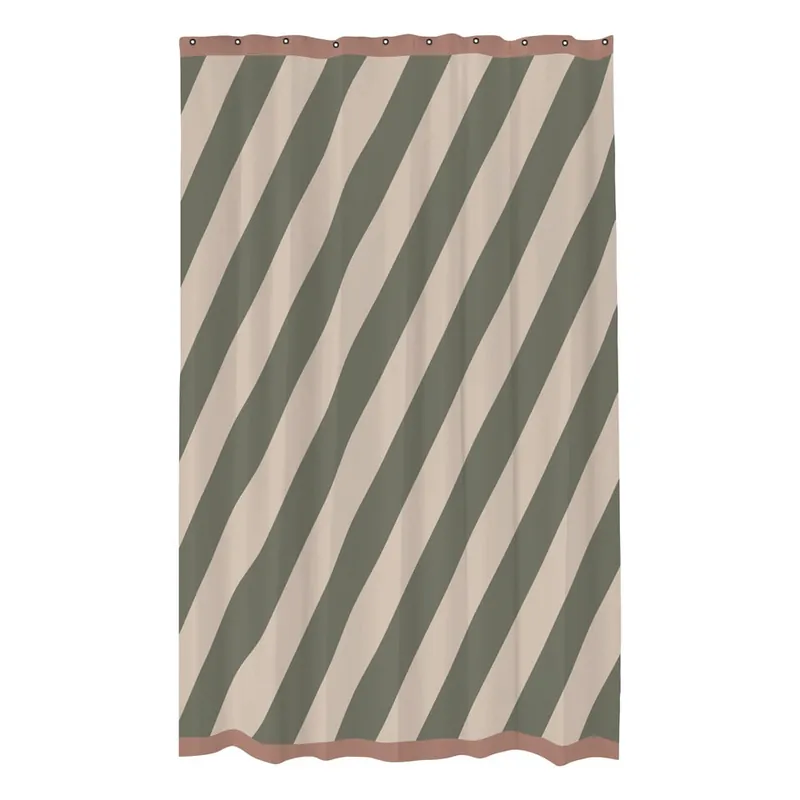 Wyjątkowa oferta Zasłona prysznicowa 150x200 cm Diagonal – Mette Ditmer Denmark Bonami
