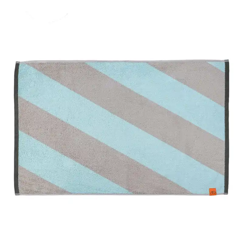 Miętowy dywanik łazienkowy z bio bawełny 50x80 cm Diagonal – Mette Ditmer Denmark Bonami Wysoka jakość