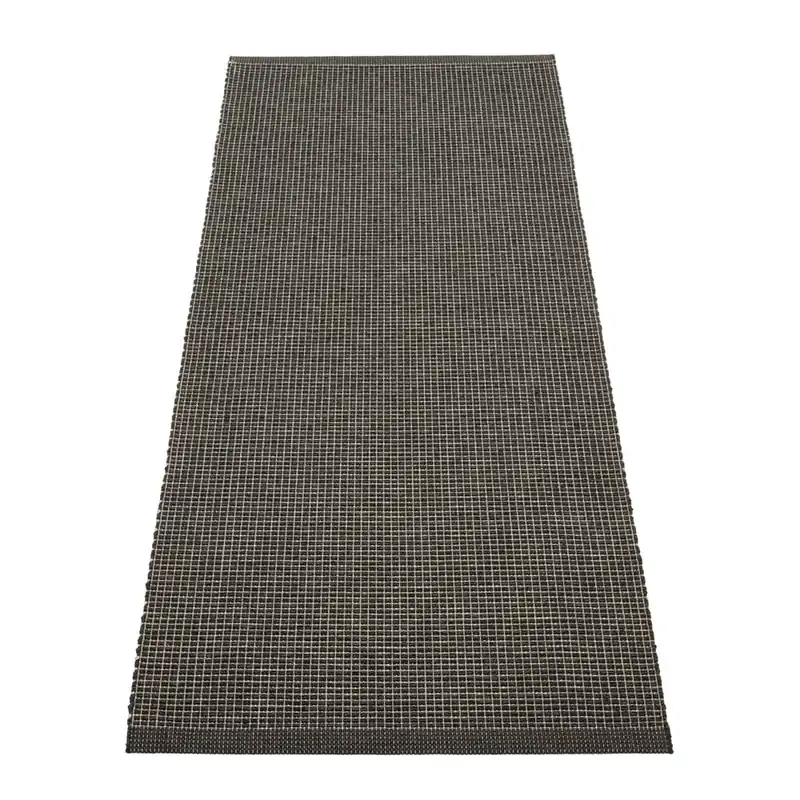 Antracytowy chodnik odpowiedni na zewnątrz 70x180 cm Emm Black Linen – Pappelina Bonami Ostatnia szansa