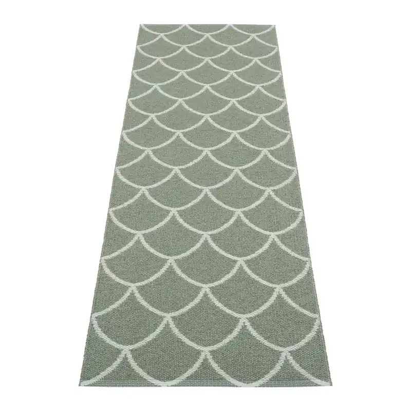 Zielony chodnik odpowiedni na zewnątrz 70x225 cm Kotte Army Sage – Pappelina Bonami Kup online