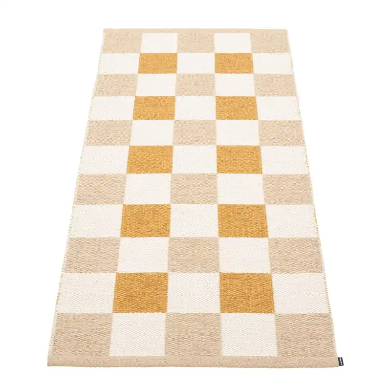 Beżowo-żółty chodnik odpowiedni na zewnątrz 70x160 cm Pix Vanilla Ochre – Pappelina Bonami Zniżka