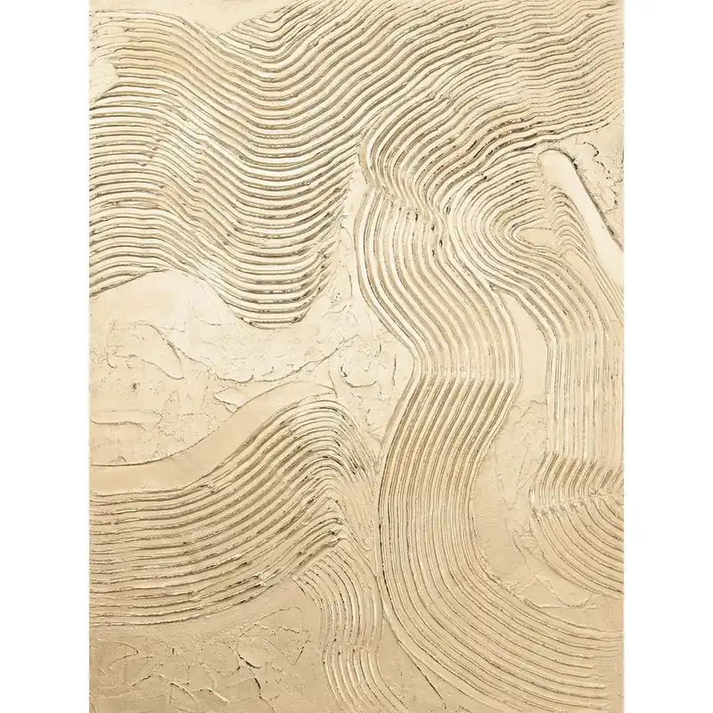 Ręcznie malowany obraz 88x118 cm Metallic Champagne – Malerifabrikken Bonami Tylko dziś