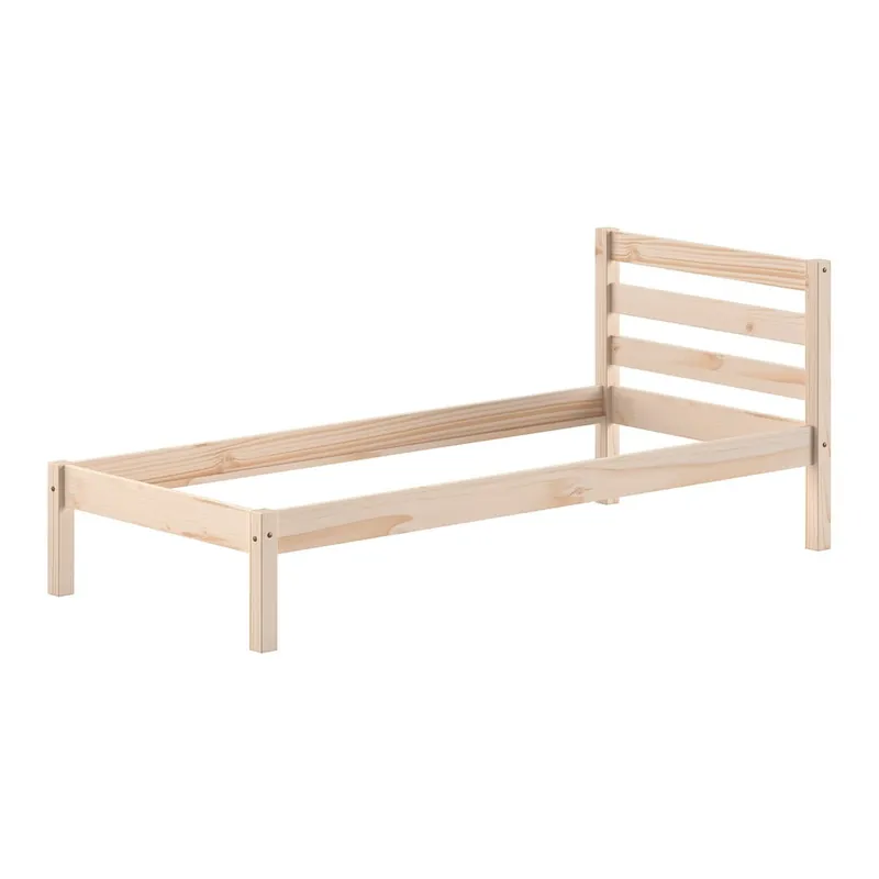 Do wyczerpania zapasów Łóżko dziecięce z litego drewna sosnowego bez stelaża 90x200 cm Pino – Vipack Bonami