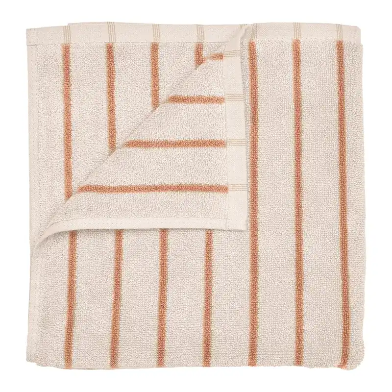 Bestseller Pomarańczowo-beżowy ręcznik z bawełny organicznej frotte 50x100 cm Arto – Blomus Bonami