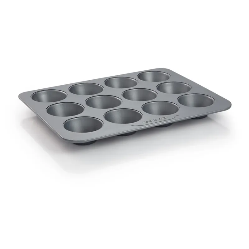 Do wyczerpania zapasów Metalowa forma do pieczenia muffinów 35,5x27 cm Compact – Tescoma Bonami