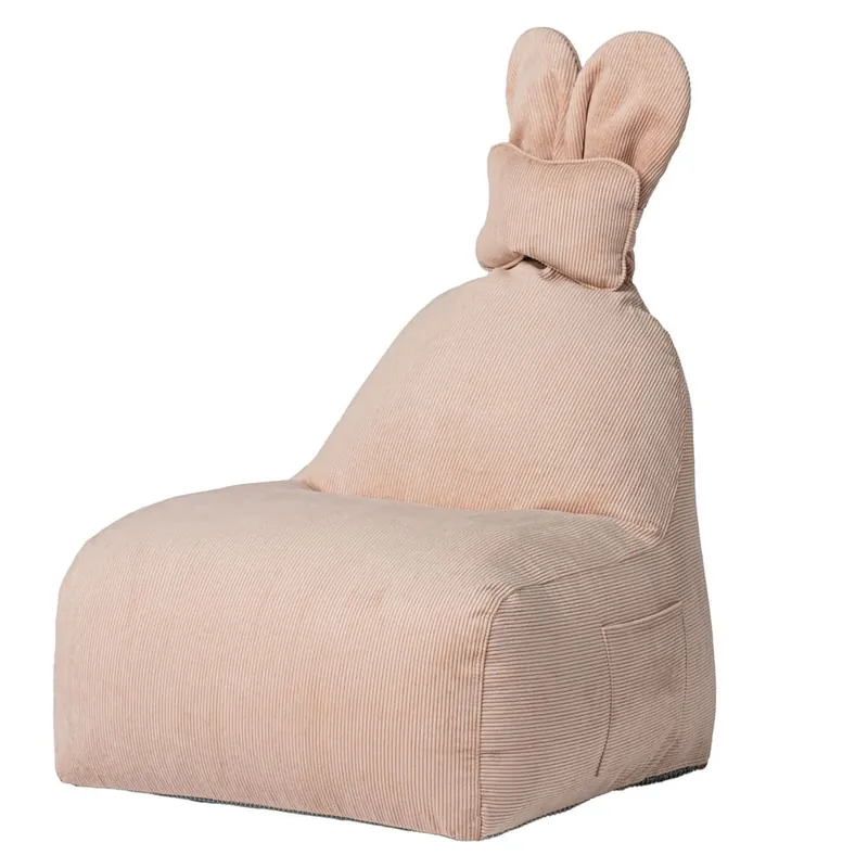 Jasnoróżowy dziecięcy worek do siedzenia Funny Bunny – The Brooklyn Kids Bonami Oferta czasowa
