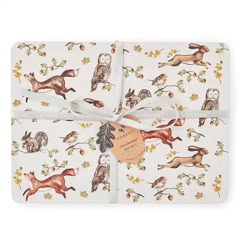 Korkowe maty stołowe zestaw 4 szt. 21x29 cm Forest Fable – Cooksmart ® Bonami Hit cenowy