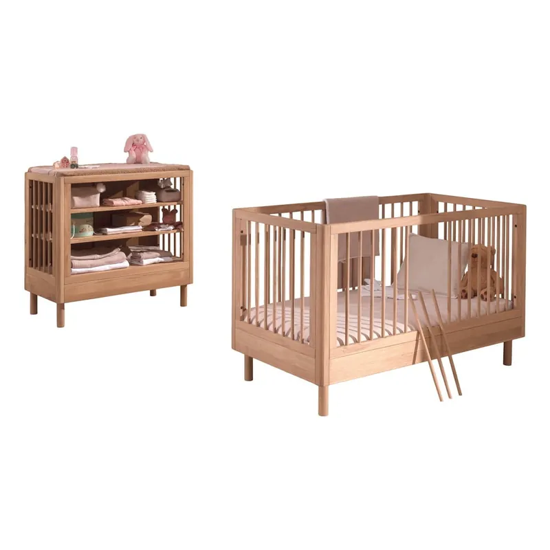 Premium Zestaw mebli dla dzieci z litego drewna dębowego 2 szt. Forrest – Vipack Bonami