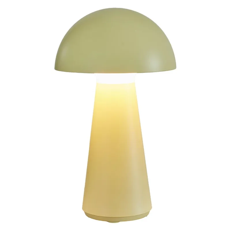 Zamów teraz Żółta lampa stołowa LED ze zdalnym sterowaniem (wysokość 28 cm) Sam – Sirius Bonami