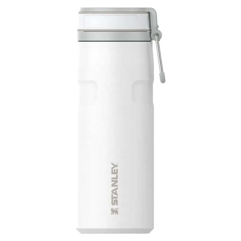 Biały termos ze stali nierdzewnej 470 ml IceFlow™ Bottle Twist Flip Frost – Stanley Bonami Dostępne od ręki