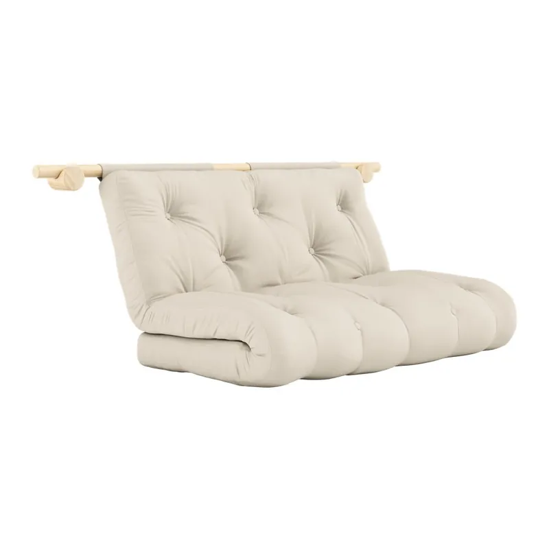 Beżowa rozkładana sofa 135 cm Hooked – Karup Design Bonami Popularny