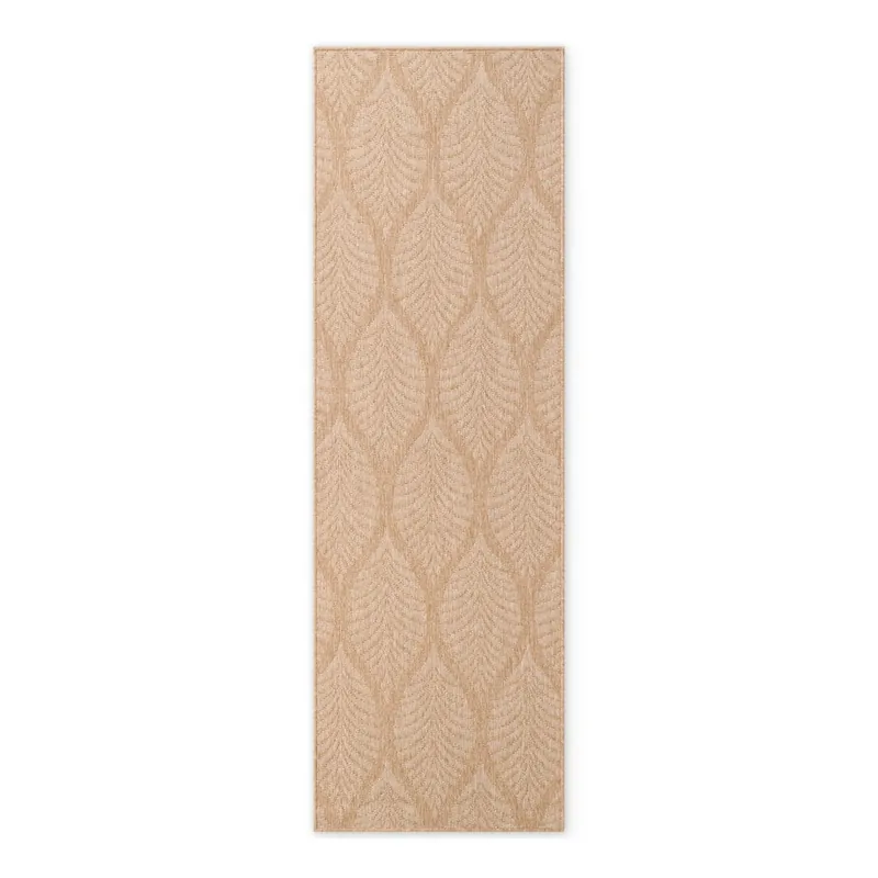 Chodnik odpowiedni na zewnątrz w beżowo-śmietankowym kolorze 80x250 cm Duet Liora – NORTHRUGS Bonami Ograniczona ilość