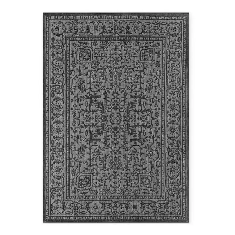 Czarno-biały dywan odpowiedni na zewnątrz 160x230 cm Duet Kona – NORTHRUGS Bonami Tylko dziś