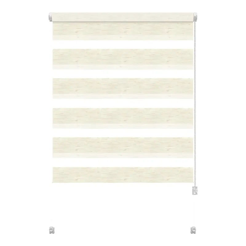 Zniżka Roleta dzień i noc w naturalnym kolorze 57x150 cm Zebra Silvalin – Gardinia Bonami