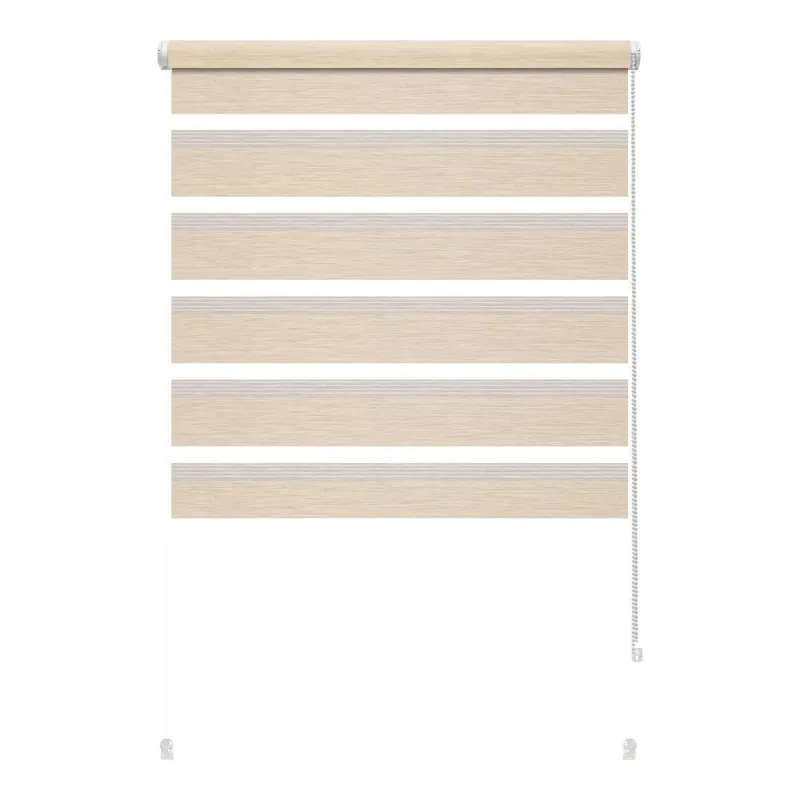 Zniżka Kremowa roleta dzień i noc 42,5x150 cm Zebra Silvalin – Gardinia Bonami