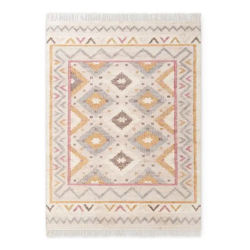Kremowy dywan z juty tkany ręcznie 80x150 cm Roya Imani – Elle Decoration Bonami Darmowy zwrot