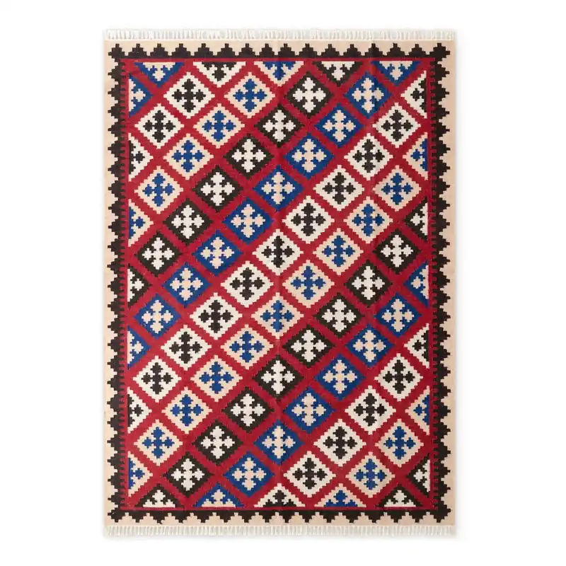 Czerwony wełniany dywan dwustronny tkany ręcznie 160x230 cm Kamal Rami – Nouristan Bonami Ograniczona ilość