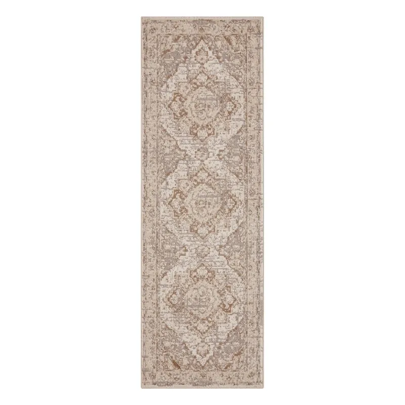Premium Szary/beżowy chodnik 80x200 cm Terrain Designer Sand – Hanse Home Bonami