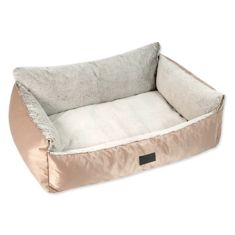 Tani Legowisko dla psów w kolorze złota 120x85 cm Dog Fantasy Lux Platinum – Plaček Pet Products Bonami