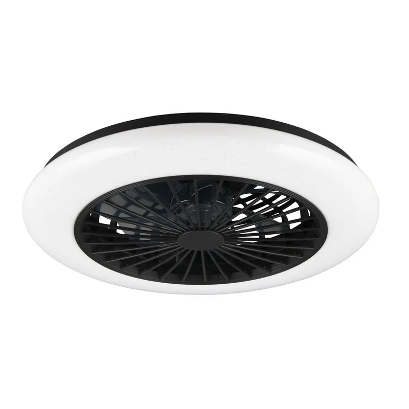 Lampa sufitowa LED w kolorze matowej czerni Stralsund – Reality Bonami Rabat
