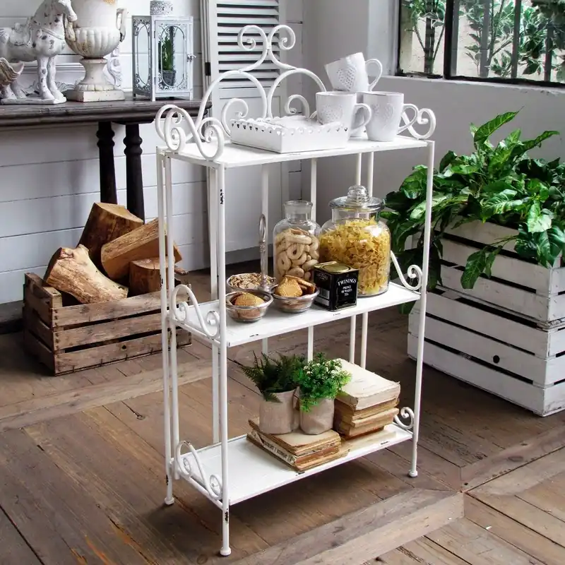 Kup online Etażerka White Antique, 56x26x107 cm Bonami