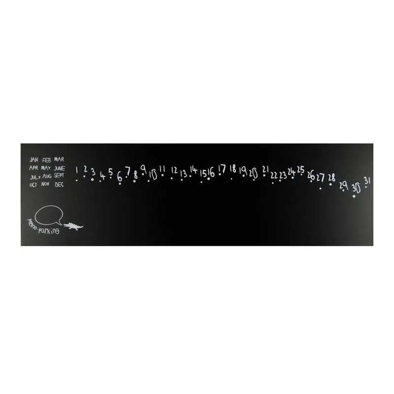 Rabat Magnetyczny kalendarz Krok Black, 100x30 cm Bonami
