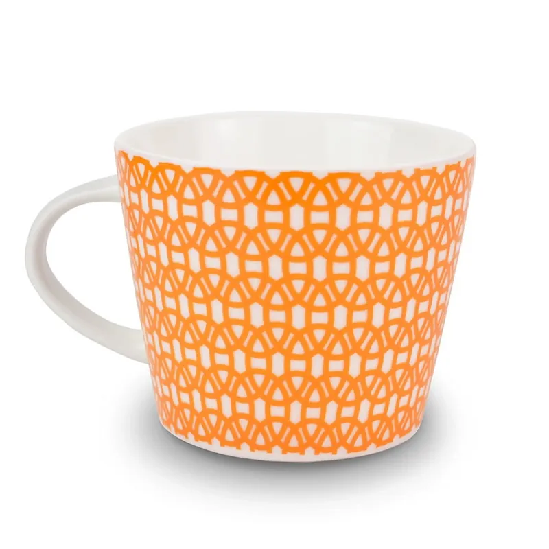 Premium Kubek MAKE International Lace Orange, 350 ml Bonami