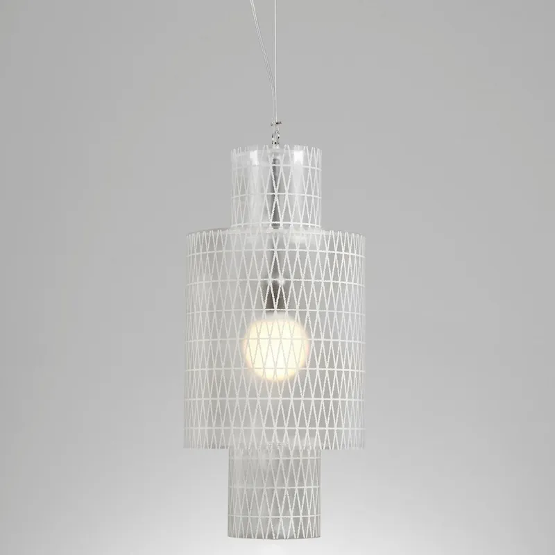 Super okazja Lampa wisząca Nippon Emporium, biała Bonami