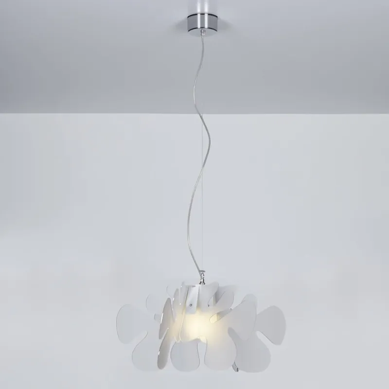 Dostępne od ręki Lampa wisząc Aralia Emporium, biała Bonami
