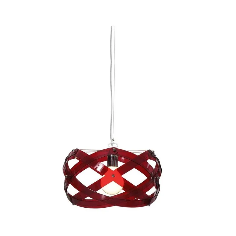Lampa wisząca Nucea Emporium 53 cm, czerwona Bonami Szybka wysyłka