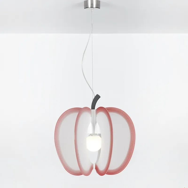 Lampa wisząca Mela Emporium, czerwona Bonami Nowy
