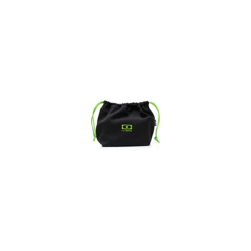 Worek na pojemnik śniadaniowy Monbento Black/Green Bonami Najlepsza cena