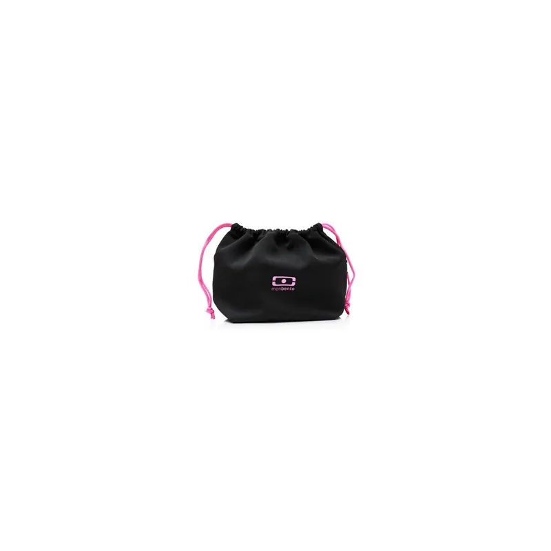 Worek na pojemnik śniadaniowy Monbento Black/Pink Bonami Zamów dziś