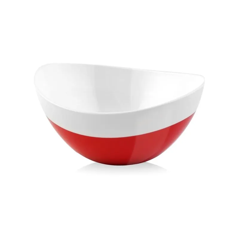 Cena promocyjna Czerwona miska Livio Duo, 28 cm Bonami