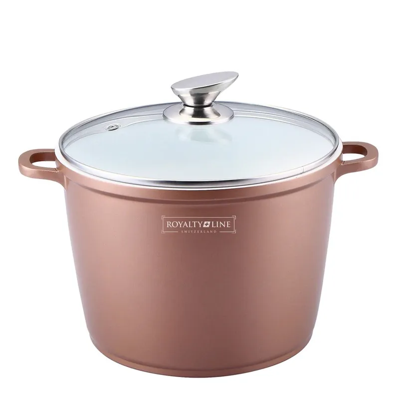 Zamów dziś Głęboki garnek Casserole 28 cm, miedziany kolor Bonami