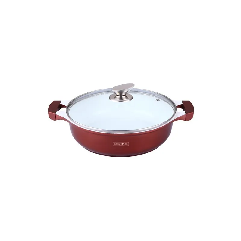 Garnek Casserole 28 cm, bordowy Bonami Bezpieczne zakupy