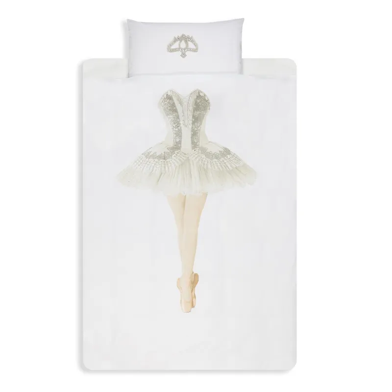 Bawełniana pościel jednoosobowa Snurk Ballerina 140 x 200 cm Bonami Popularny