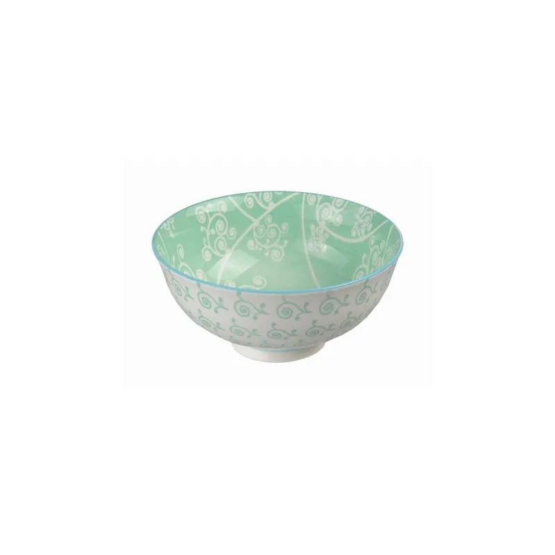 Porcelanowa miska Orient Green, 12x5,6 cm Bonami Rabat