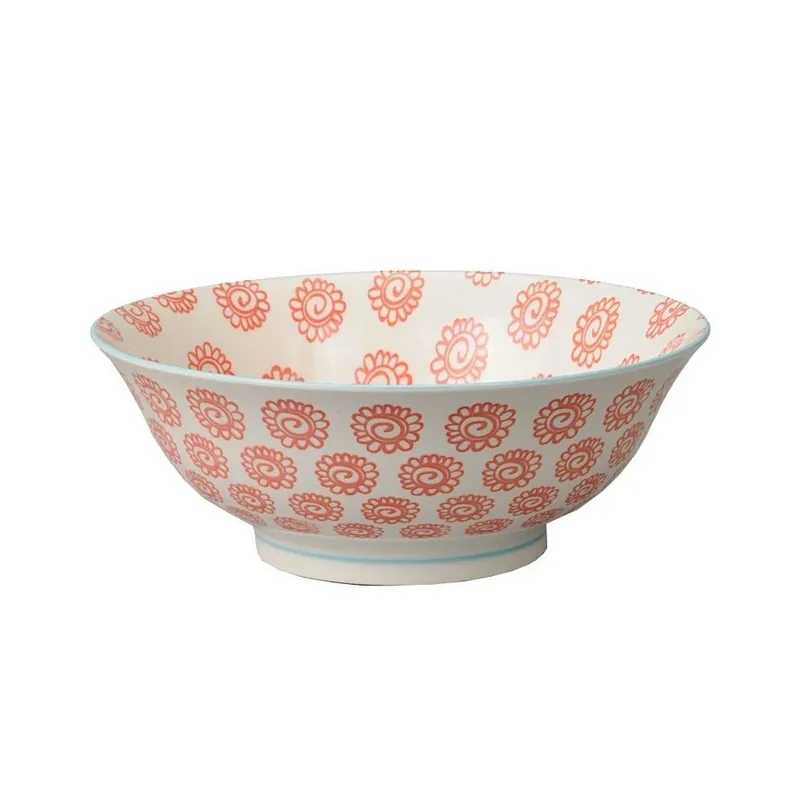 Porcelanowa miska Soba Flower Red, 21x7,8 cm Bonami Nowy